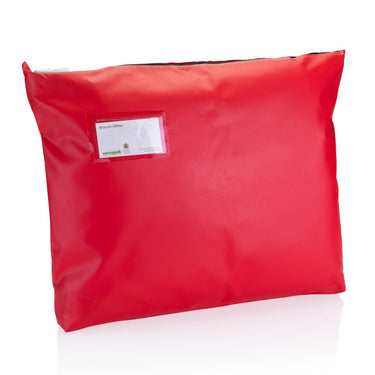 Single Seam Mail Bag with Gusset CG6 T2 Red
